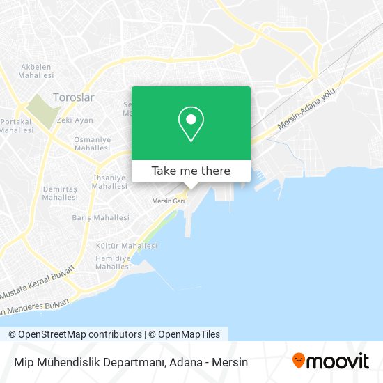 Mip Mühendislik Departmanı map