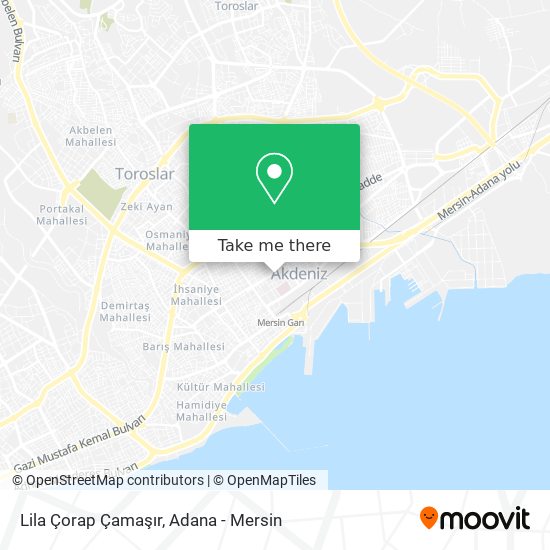 Lila Çorap Çamaşır map