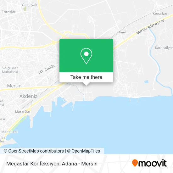 Megastar Konfeksiyon map