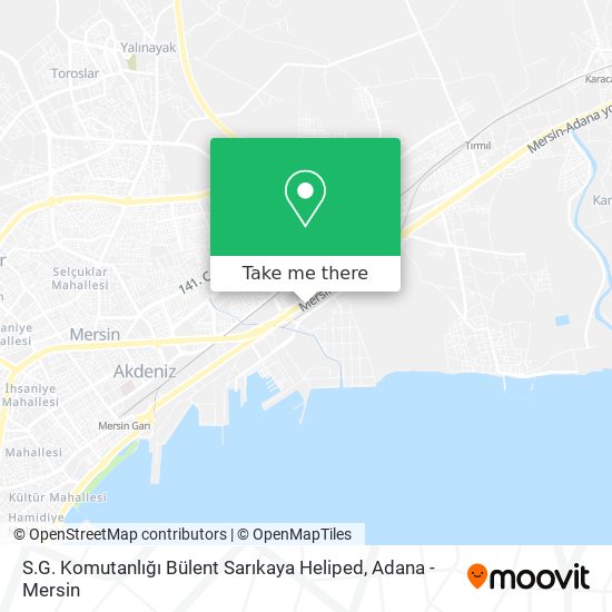 S.G. Komutanlığı Bülent Sarıkaya Heliped map