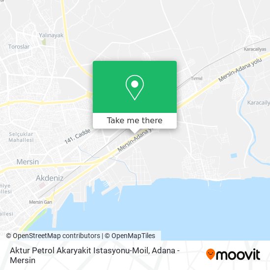Aktur Petrol Akaryakit Istasyonu-Moil map