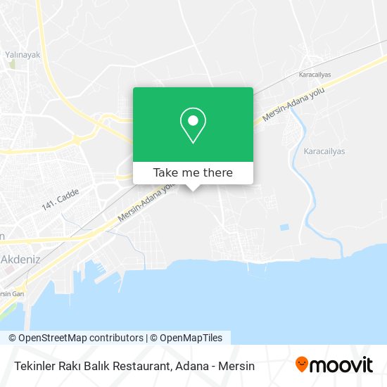 Tekinler Rakı Balık Restaurant map