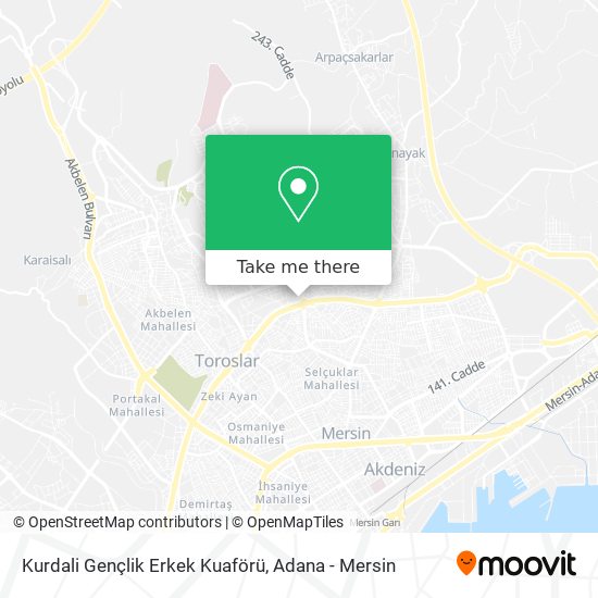 Kurdali Gençlik Erkek Kuaförü map