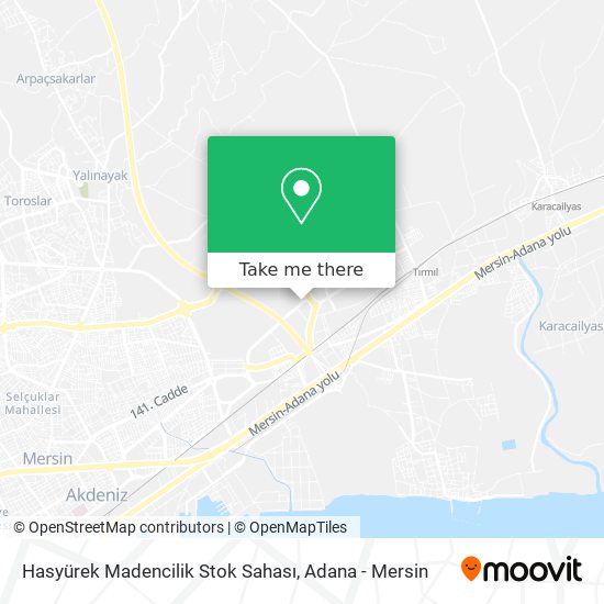 Hasyürek Madencilik Stok Sahası map