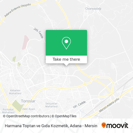 Harmana Toptan ve Gıda Kozmetik map