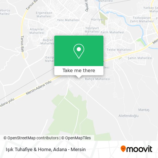 Işık Tuhafiye & Home map