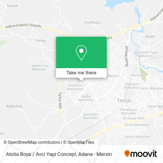 Atolia Boya / Avci Yapi Concept map