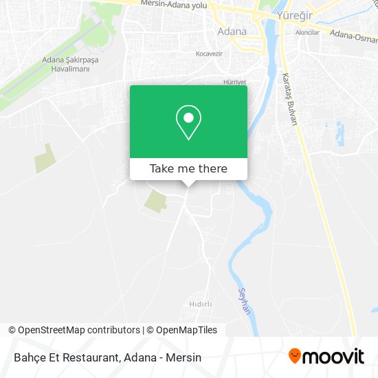 Bahçe Et Restaurant map