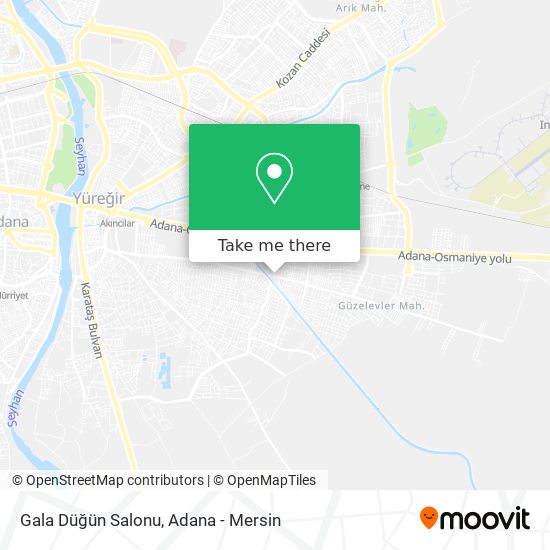 Gala Düğün Salonu map