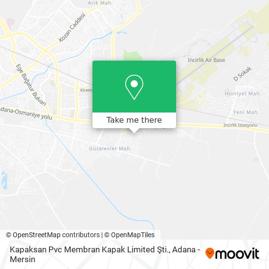 Kapaksan Pvc Membran Kapak Limited Şti. map