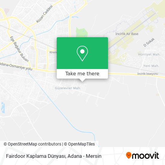 Fairdoor Kaplama Dünyası map