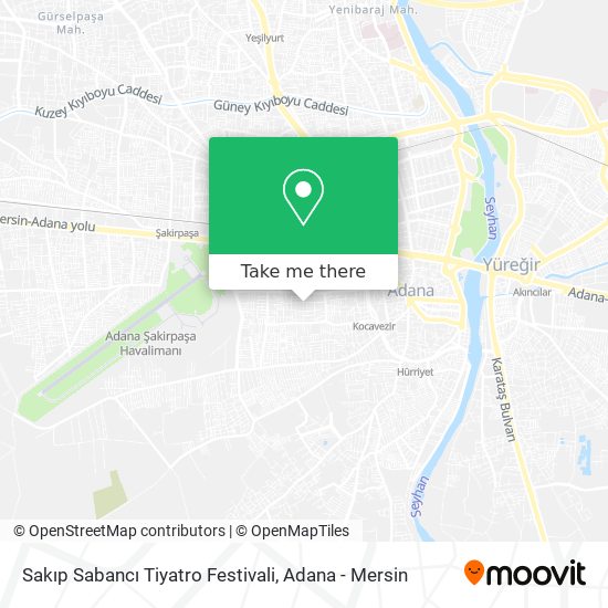 Sakıp Sabancı Tiyatro Festivali map