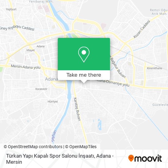 Türkan Yapı Kapalı Spor Salonu İnşaatı map