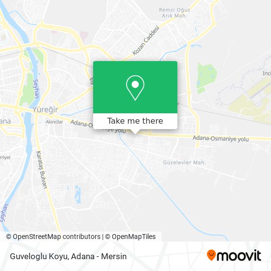 Guveloglu Koyu map