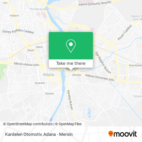 Kardelen Otomotiv map