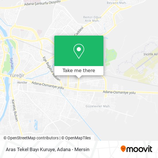 Aras Tekel Bayı Kuruye map