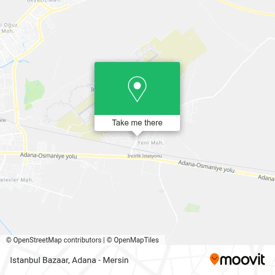 İstanbul Bazaar map