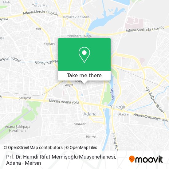 Prf. Dr. Hamdi Rıfat Memişoğlu Muayenehanesi map