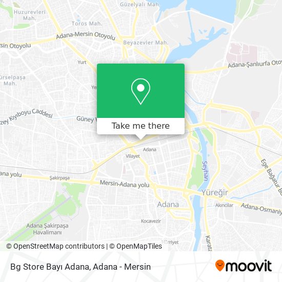 Bg Store Bayı Adana map