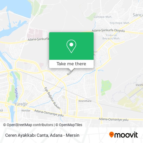 Ceren Ayakkabı Canta map