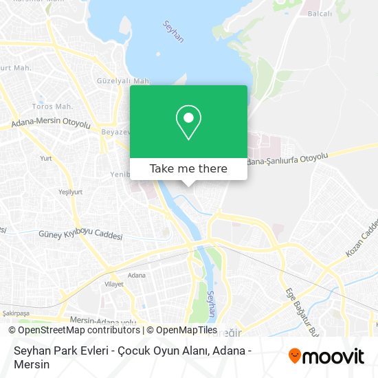 Seyhan Park Evleri - Çocuk Oyun Alanı map