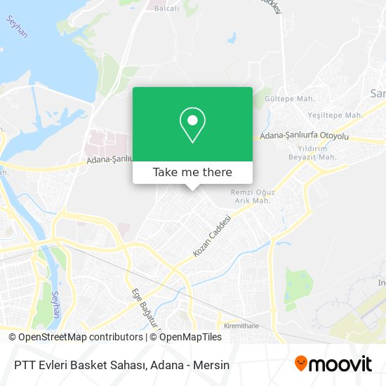 PTT Evleri Basket Sahası map