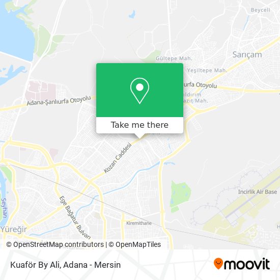 Kuaför By Ali map