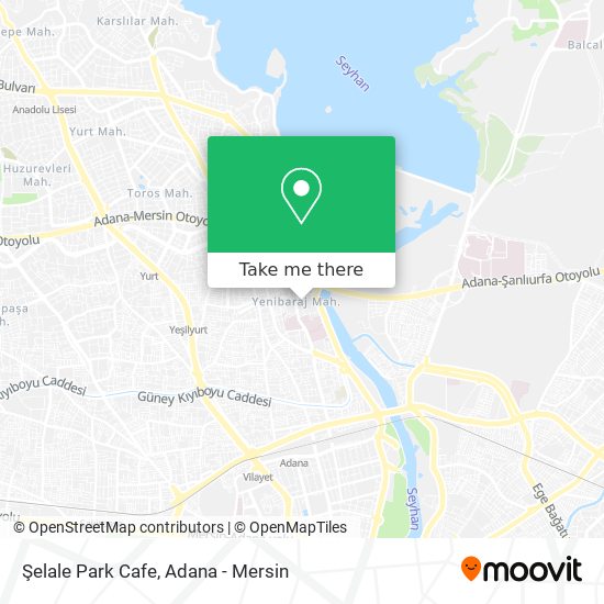 Şelale Park Cafe map