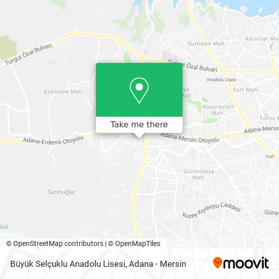 Büyük Selçuklu Anadolu Lisesi map