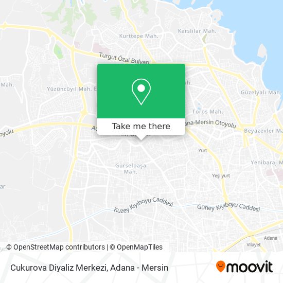 Cukurova Diyaliz Merkezi map