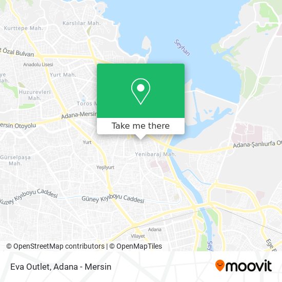 Eva Outlet map