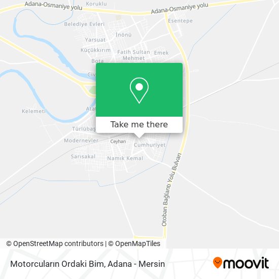 Motorcuların Ordaki Bim map