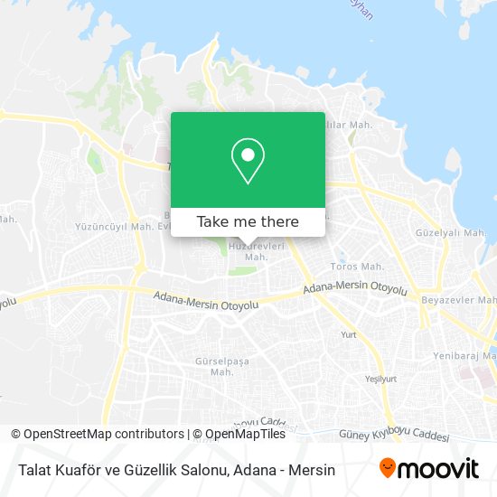 Talat Kuaför ve Güzellik Salonu map