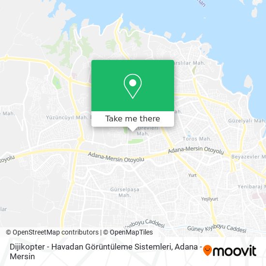 Dijikopter - Havadan Görüntüleme Sistemleri map