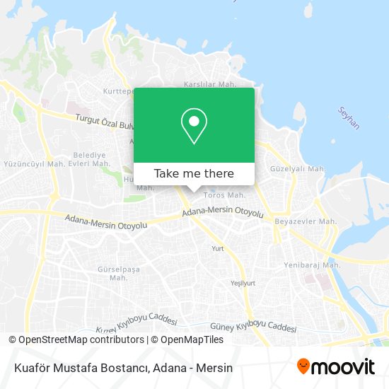 Kuaför Mustafa Bostancı map