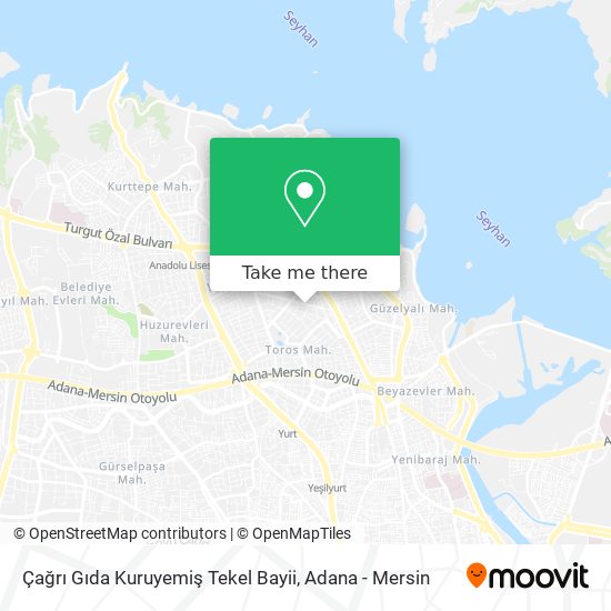 Çağrı Gıda Kuruyemiş Tekel Bayii map