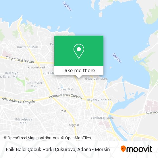 Faik Balcı Çocuk Parkı Çukurova map