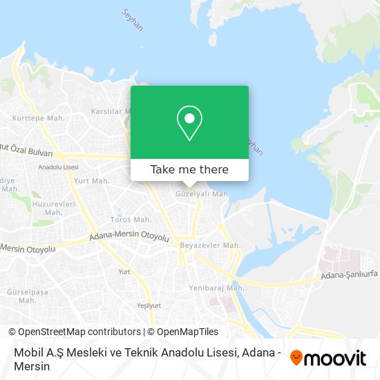 Mobil A.Ş Mesleki ve Teknik Anadolu Lisesi map