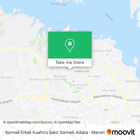 Sürmeli Erkek Kuaförü Şakir Sürmeli map