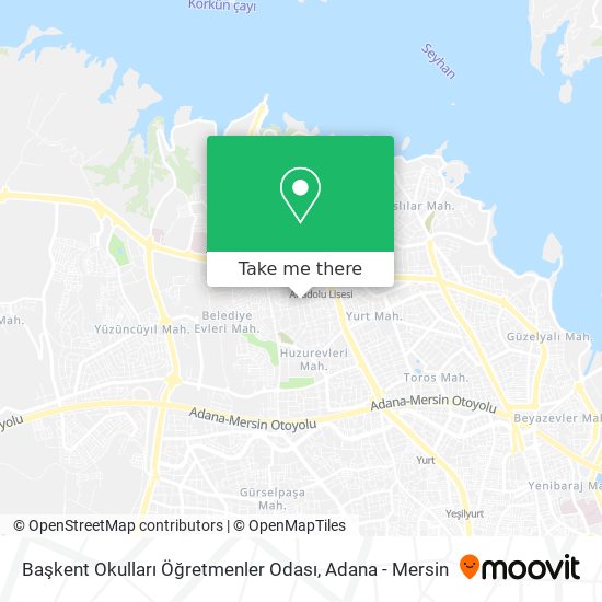 Başkent Okulları Öğretmenler Odası map