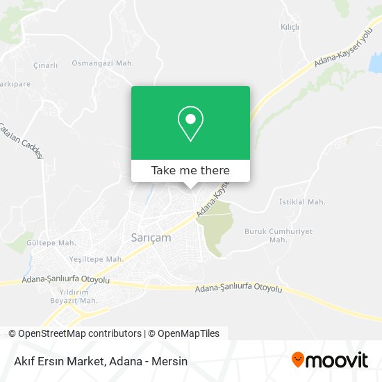 Akıf Ersın Market map