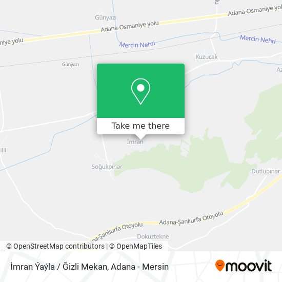 İmran Ýaýla / Ğizli Mekan map