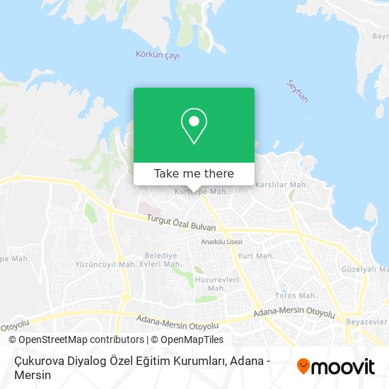 Çukurova Diyalog Özel Eğitim Kurumları map