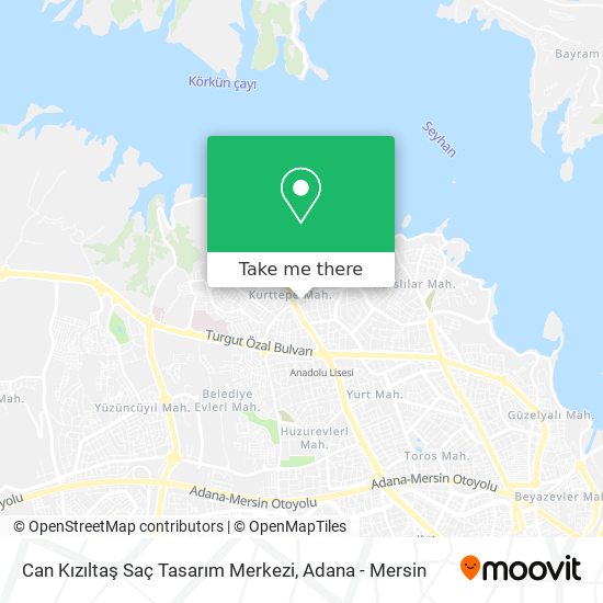 Can Kızıltaş Saç Tasarım Merkezi map
