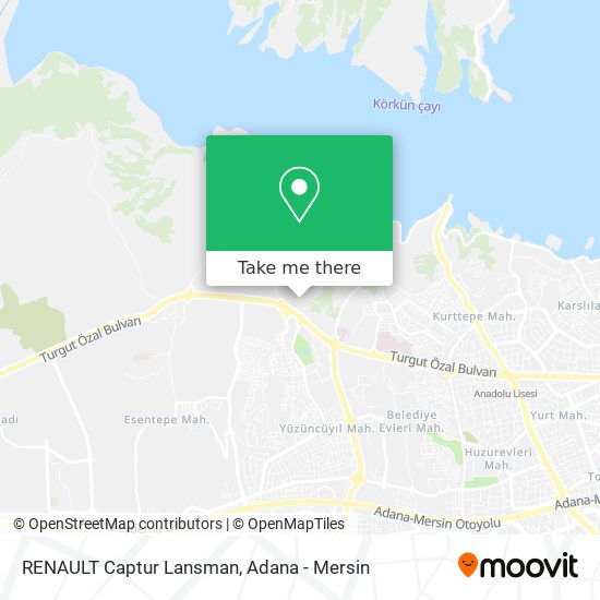 RENAULT Captur Lansman map