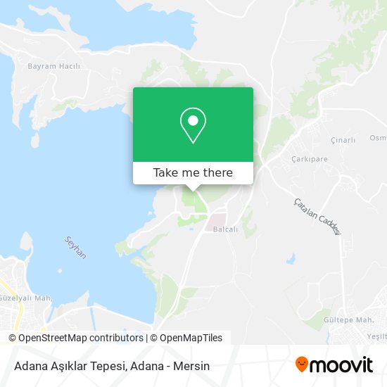 Adana Aşıklar Tepesi map
