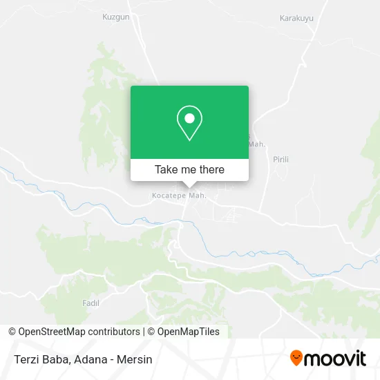 Terzi Baba map