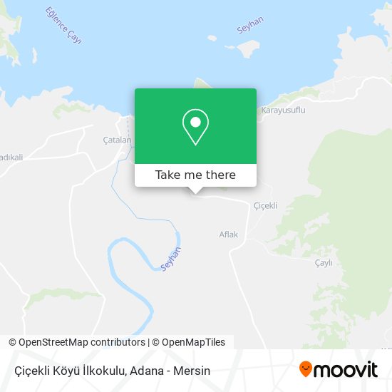 Çiçekli Köyü İlkokulu map