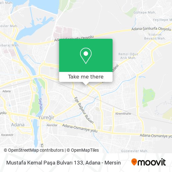 Mustafa Kemal Paşa Bulvarı 133 map
