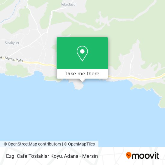 Ezgi Cafe Toslaklar Koyu map